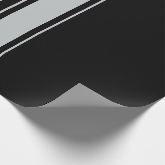 Papier Cadeau Cliquez sur Personnaliser pour modifier Gris en co (Coin)