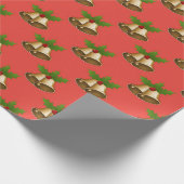 Papier Cadeau "Cloches de Noël" (Coin)