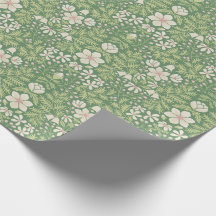 Cloches et baies Flore de Noël en vert vif