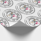 Papier Cadeau Closet of Free Samples Wrapper Paper (Coin)