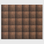Papier Cadeau Closeup : crocodile texture cuir. (Plat)