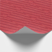 Papier Cadeau Closeup stripy crochet texture. (Coin)