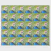 Papier Cadeau Closeup turaco de fischer (Plat)