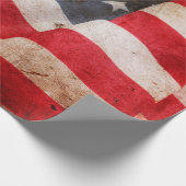 Papier Cadeau Closeuse de grunge Amérique flagamerica, américain (Coin)