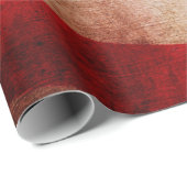 Papier Cadeau Closeuse de grunge Amérique flagamerica, américain (Coin rond)