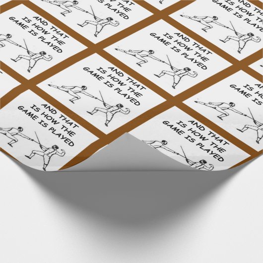 Papier Cadeau clôture (Coin)