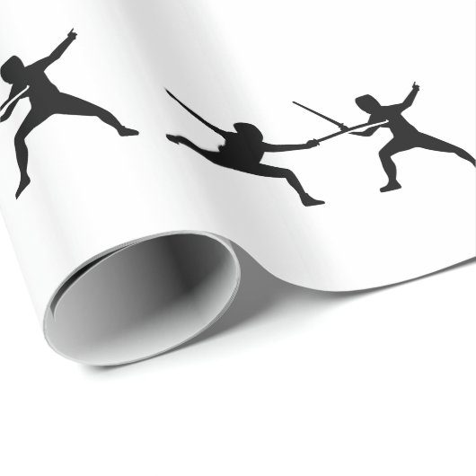 Papier Cadeau Clôture (Coin rond)