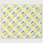Papier Cadeau clôture (Plat)