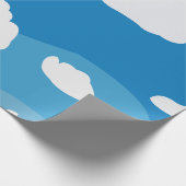 Papier Cadeau Cloud Blue Sky (Coin)