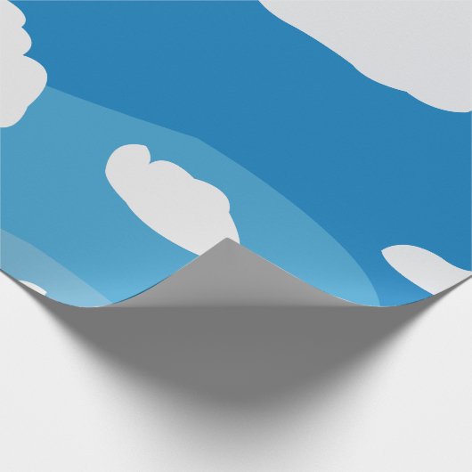 Papier Cadeau Cloud Blue Sky (Coin)