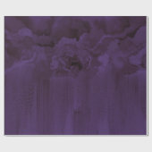 Papier Cadeau Cloud de marbre violet Rose (Plat)
