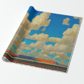 Papier Cadeau Cloud World par Maynard Dixon (Déroulé)