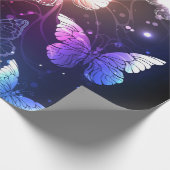 Papier Cadeau Clowing Night Butterflies (Coin)