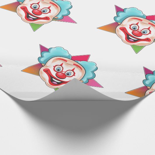 Papier Cadeau Clown (Coin)