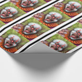 Papier Cadeau clown effrayant (Coin)