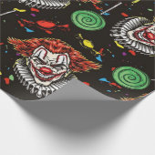 Papier Cadeau Clowns Et Bonbons Maux (Coin)