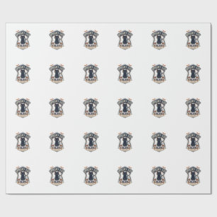 Papier Cadeau Club Chat Effrayant Chat Halloween Chat Effrayant