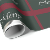 Papier Cadeau Clumer Spaniel Joyeux Noël (Coin rond)