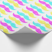 Papier Cadeau CMY Moustaches (Coin)
