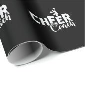 Papier Cadeau Coach cheerleader (Coin rond)