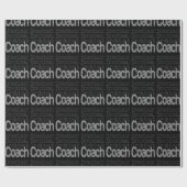 Papier Cadeau Coach Extraordinaire (Plat)
