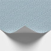 Papier Cadeau Coastal Nautical Pattern | Blue Sea Shell & Seahor (Coin)