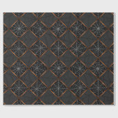Papier Cadeau Cobweb Checkerboard (Plat)