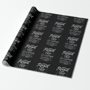Papier Cadeau Cocapitaine de road trip I - Navigateur de camping