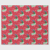 Papier Cadeau Coccinelle | Joyeux Noël (Plat)