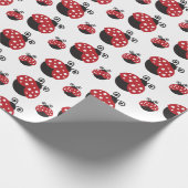Papier Cadeau Coccinelle rouge (Coin)
