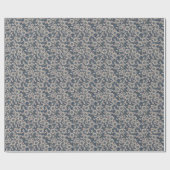 Papier Cadeau Coccinelles en bleu (Plat)