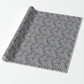 Papier Cadeau Coccinelles en bleu (Déroulé)