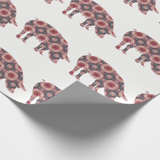 Papier Cadeau Cochon (Coin)