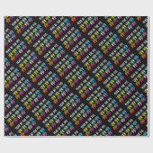 Papier Cadeau Cochon chinois Nouvel An Zodiac Anniversaire P (Plat)