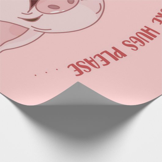 Papier Cadeau Cochon mignon | Cadeau Pour Hommes Femmes | Cochon (Coin)