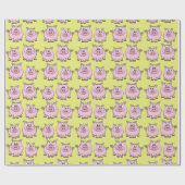 Papier Cadeau Cochons (Plat)