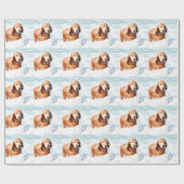 Papier Cadeau Cocker (Plat)