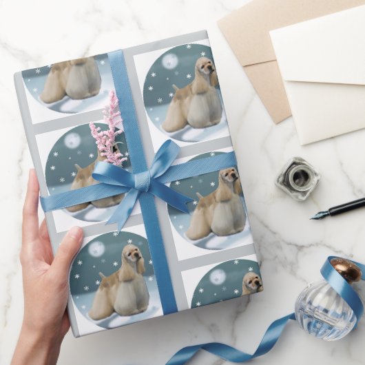 Papier Cadeau Cocker Spaniel Cadeaux de Noël (Cadeaux)