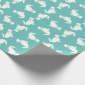 Papier Cadeau Cocker Spaniel Chien Chien Puppy (Coin)