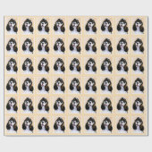 Papier Cadeau Cocker Spaniel (Parti) Peinture - Art Chien origin (Plat)