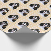 Papier Cadeau Cocker Spaniel (Parti) Peinture - Art Chien origin (Coin)
