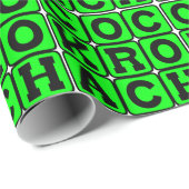 Papier Cadeau Cockroach, Insecte Déterminée (Coin rond)