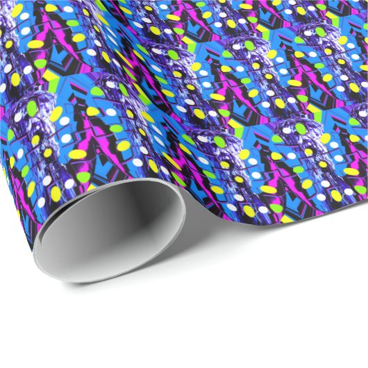 Papier Cadeau Cocktail (Coin rond)