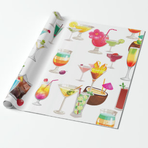 Papier Cadeau cocktail