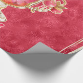 Papier Cadeau Cocktail de Noël (Coin)