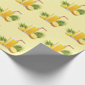 Papier Cadeau cocktail Piña Colada (Coin)