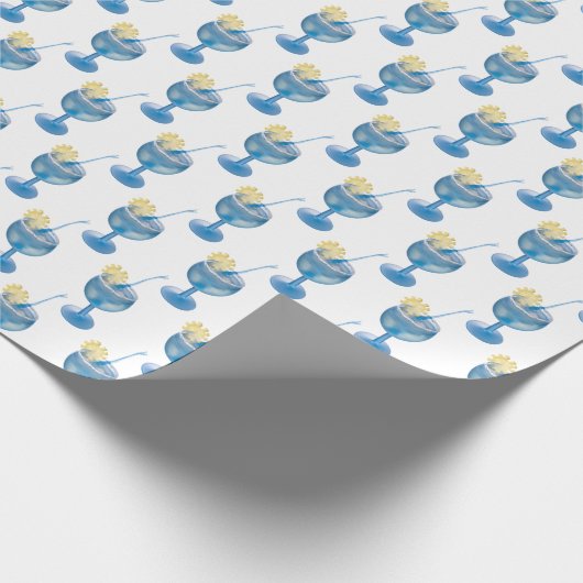 Papier Cadeau cocktail tropical (Coin)