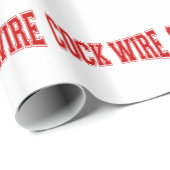 PAPIER CADEAU COCKWIRE (Coin rond)