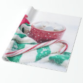 Papier Cadeau Coco chaud | SUCRE DE CANNE | Noël de Scarf & Mitt (Déroulé)