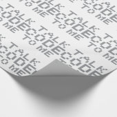 PAPIER CADEAU CODE D'ENTRETIEN À MOI (Coin)